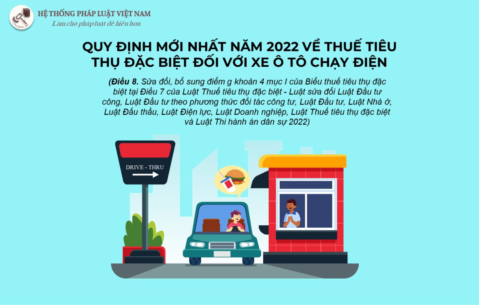 Quy định mới nhất về thuế tiêu thụ đặc biệt đối với xe ô tô chạy điện